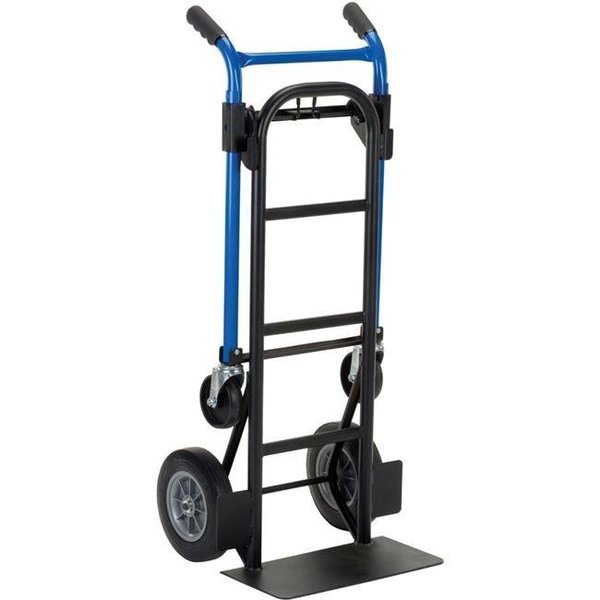 Harper Trucks Harper Trucks HRPDTC8635P Quick Change 4-in-1 Hand Truck - Black HRPDTC8635P